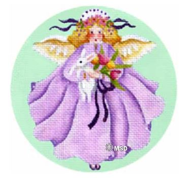 click here to view larger image of April Angel (hand painted canvases)