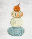 click here to view larger image of Princess Pumpkins (hand painted canvases)