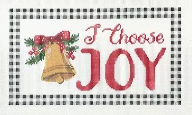 click here to view larger image of  I Choose Joy Bell (hand painted canvases)