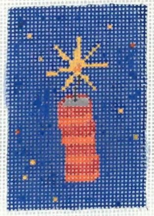 click here to view larger image of PDQ (Pretty Darn Quick) Kit - Firecracker  (needlepoint kits)