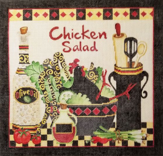 click here to view larger image of Chicken Salad (hand painted canvases)