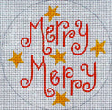 click here to view larger image of Merry Merry (hand painted canvases)
