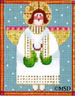 click here to view larger image of Mitten Angel (hand painted canvases)