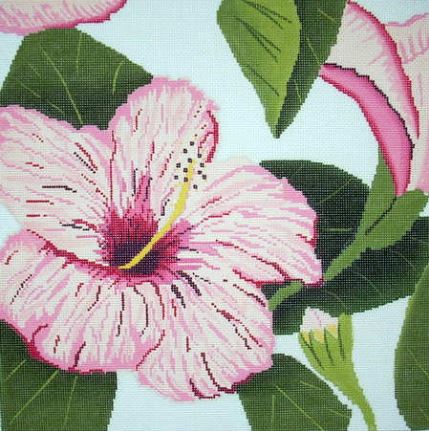 click here to view larger image of Hibiscus (no background) (hand painted canvases)