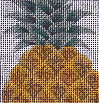 click here to view larger image of Pineapple  (hand painted canvases)
