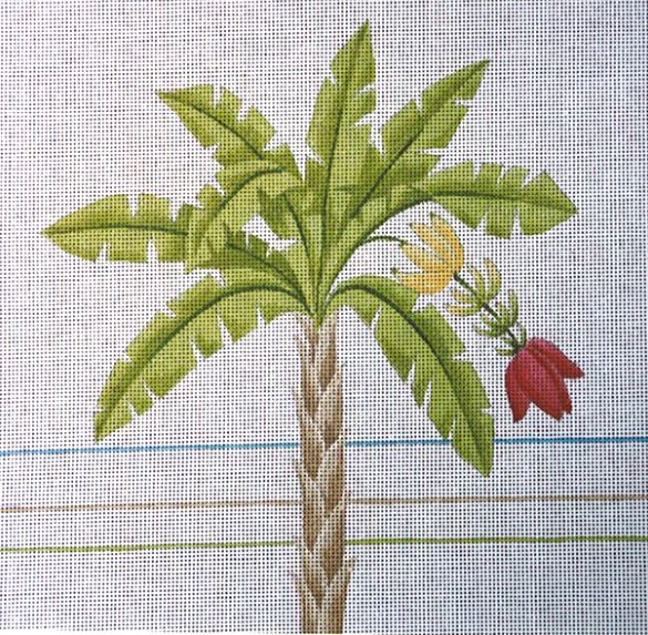 click here to view larger image of Banana Palm (hand painted canvases)