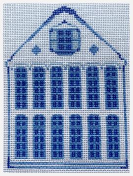 click here to view larger image of Delft House 2 (hand painted canvases)