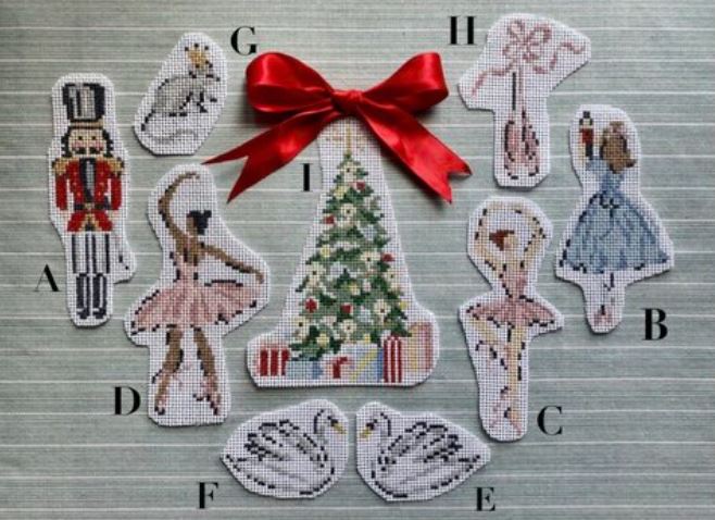 click here to view larger image of Nutcracker Series - Ballerina Pirouette C (hand painted canvases)