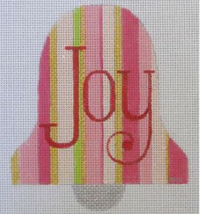 click here to view larger image of Pink Joy Bell (hand painted canvases)