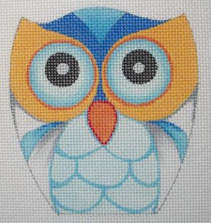 click here to view larger image of Owl 1253 (hand painted canvases)