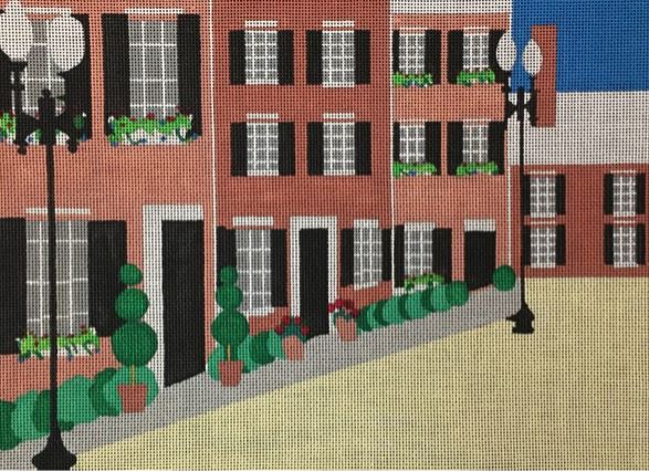 click here to view larger image of Beacon Hill (hand painted canvases)
