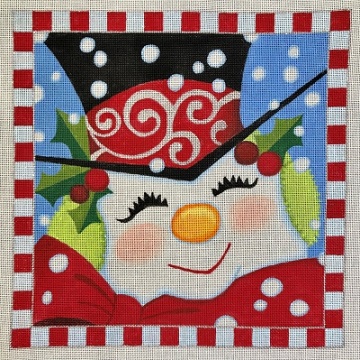 click here to view larger image of Snowman Portrait 13M (hand painted canvases)