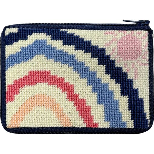 click here to view larger image of Stitch/Zip - Rainbow Purse (needlepoint kits)