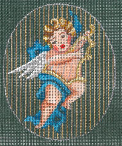 click here to view larger image of Chubby Cherub - Vega (hand painted canvases)