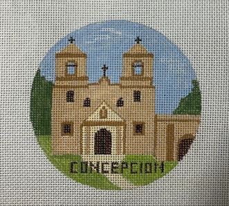 click here to view larger image of Concepcion Mission (hand painted canvases)