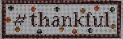 click here to view larger image of # Thankful (hand painted canvases)