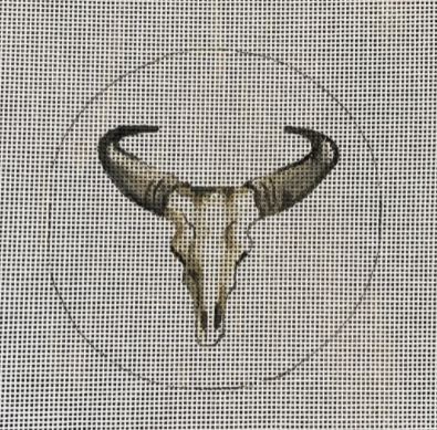 click here to view larger image of Bull Skull (hand painted canvases)