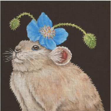 click here to view larger image of Tomoko the Pika (hand painted canvases)