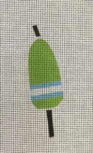 click here to view larger image of Buoy Lime (hand painted canvases)