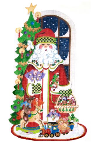 click here to view larger image of Santa - SSM-70 (hand painted canvases)