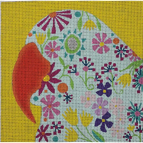 click here to view larger image of Fleur Parrot (hand painted canvases)