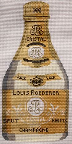 click here to view larger image of Cristal (hand painted canvases)