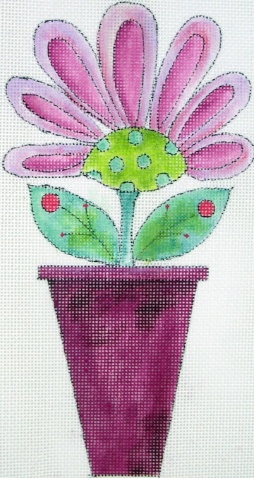 click here to view larger image of Potted - 101 (hand painted canvases)