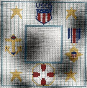 click here to view larger image of Frame - US Coast Guard (hand painted canvases)