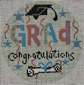 click here to view larger image of Congratulations Grad (hand painted canvases)