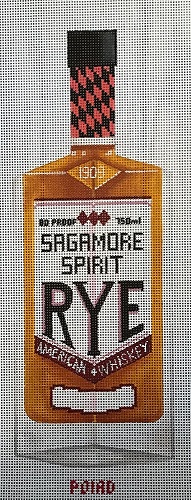 click here to view larger image of Sagamore Spirit Rye (hand painted canvases)