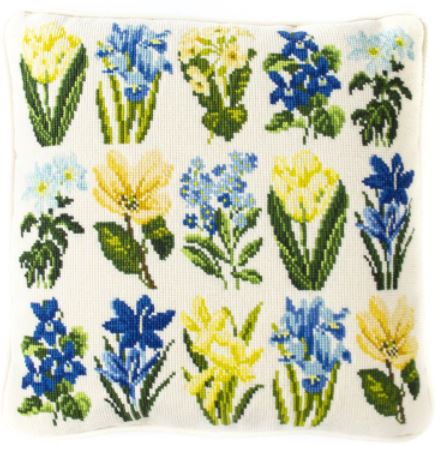 click here to view larger image of Millefleur Spring (needlepoint kits)