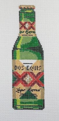 click here to view larger image of Dos Equis Bottle (hand painted canvases)