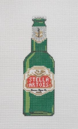 click here to view larger image of Stella Artois Bottle (hand painted canvases)