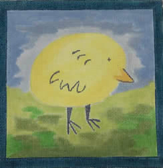 click here to view larger image of Yellow Chick (hand painted canvases)