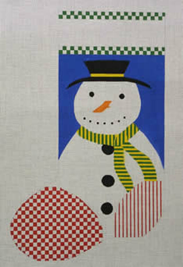 click here to view larger image of Mr Snowman (hand painted canvases)