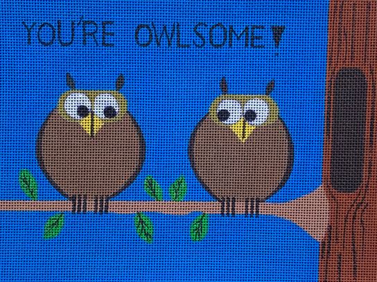 click here to view larger image of You're Owlsome (hand painted canvases)