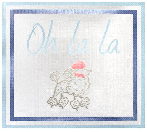 click here to view larger image of Oh La La (printed canvas)