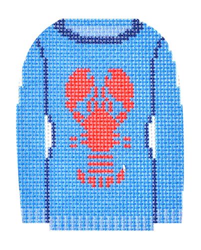 click here to view larger image of Preppy Sweater (printed canvas)