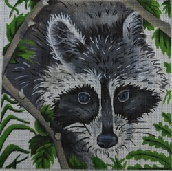 click here to view larger image of Racoon (hand painted canvases)