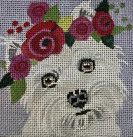 click here to view larger image of Westie (hand painted canvases)