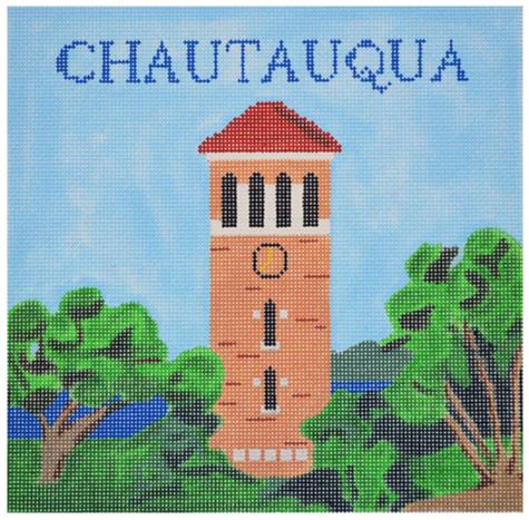 click here to view larger image of Chautauqua Bell Tower (hand painted canvases)