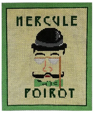 click here to view larger image of Hercule Poirot (hand painted canvases)