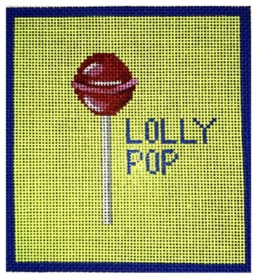 click here to view larger image of Lolly Pop (hand painted canvases)