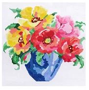 click here to view larger image of Summer Bouquet 14 (hand painted canvases)