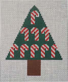 click here to view larger image of Candy Cane Tree (hand painted canvases)