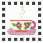 click here to view larger image of Teacup (hand painted canvases)