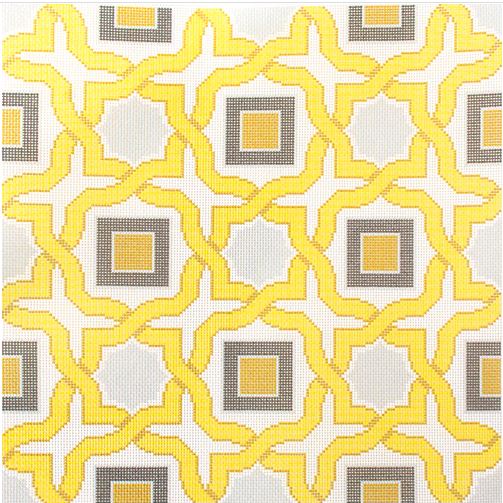 click here to view larger image of Amalfi Yellow (printed canvas)