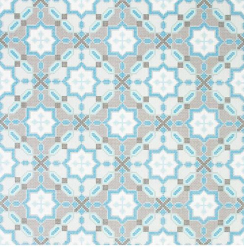click here to view larger image of Morocco Blue (printed canvas)