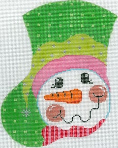 click here to view larger image of Snow Girl Peek A Boo (hand painted canvases)