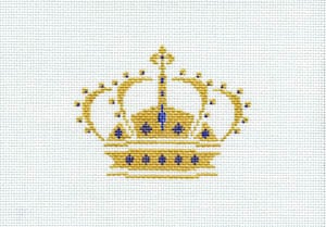 click here to view larger image of Crown of the Month - September (hand painted canvases)